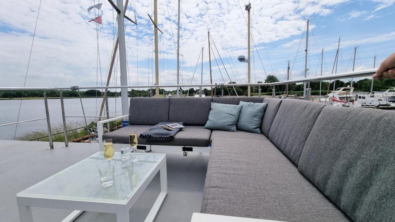Hausboot Aava Hotel Schleswig Buitenkant foto