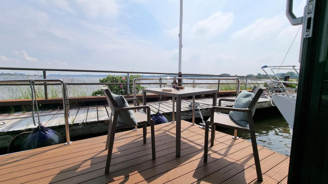Hausboot Aava Hotel Schleswig Buitenkant foto